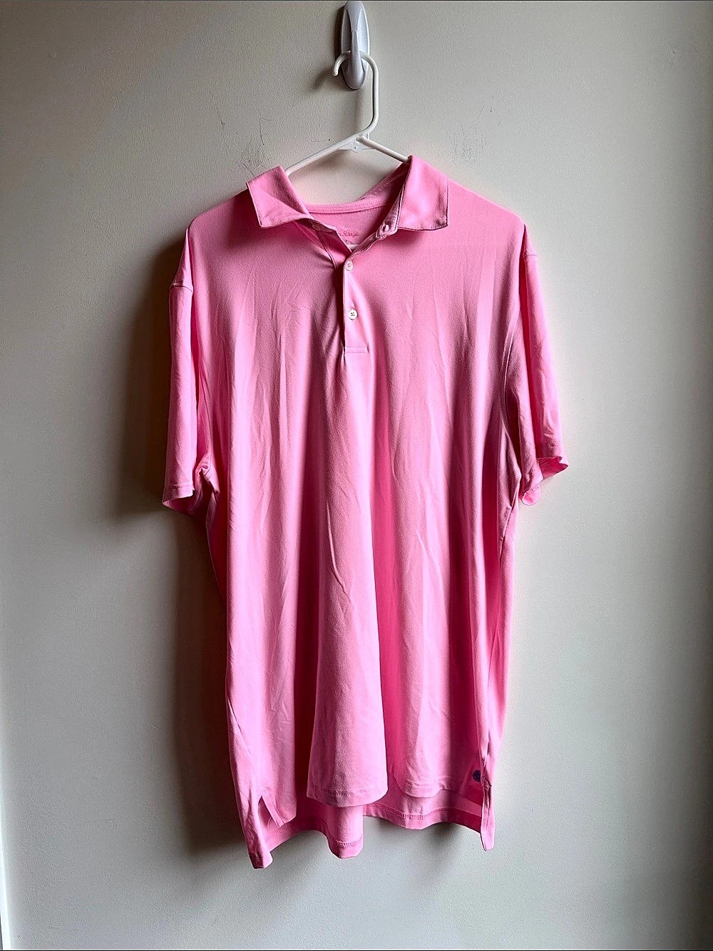 Southern Tide x Lilly Pulitzer polo shirt Pink Size XL Like New